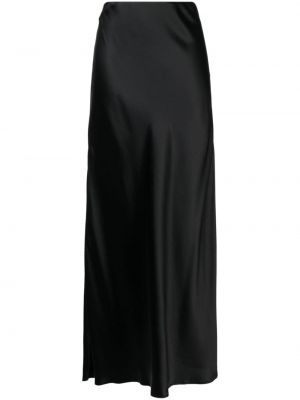 Hodvábna dlhá sukňa Rachel Gilbert čierna