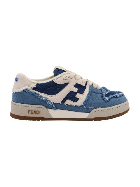 Sneakersy Fendi niebieskie