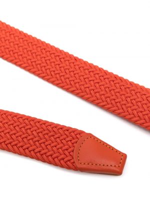Pletený pásek Anderson's oranžový