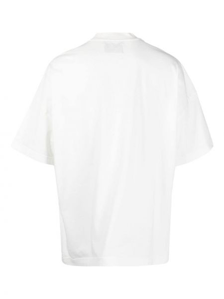 T-shirt di cotone Bonsai bianco