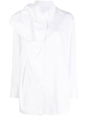 Асиметрична риза Jnby бяло