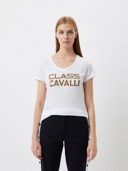Футболка Cavalli Class, белая