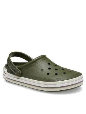 Sandales Crocs zaļš
