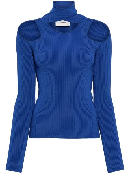 Пуловер Coperni синьо