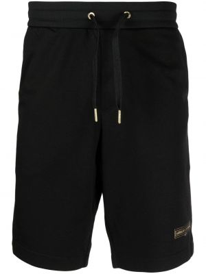 Sportshorts med broderi Armani Exchange svart