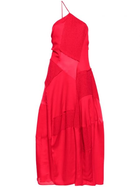 Midi šaty Cult Gaia červené