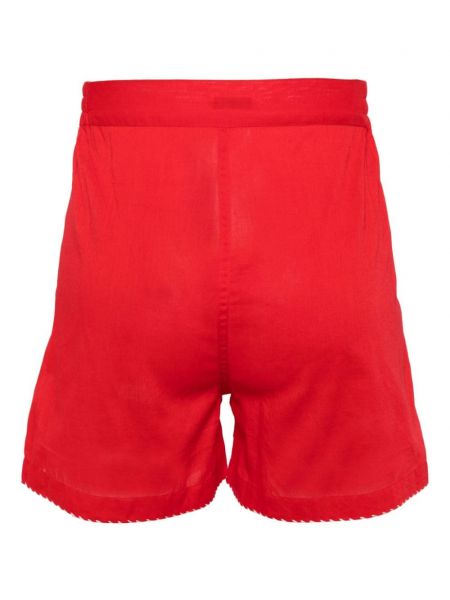 Shorts aus baumwoll mit print Bode rot