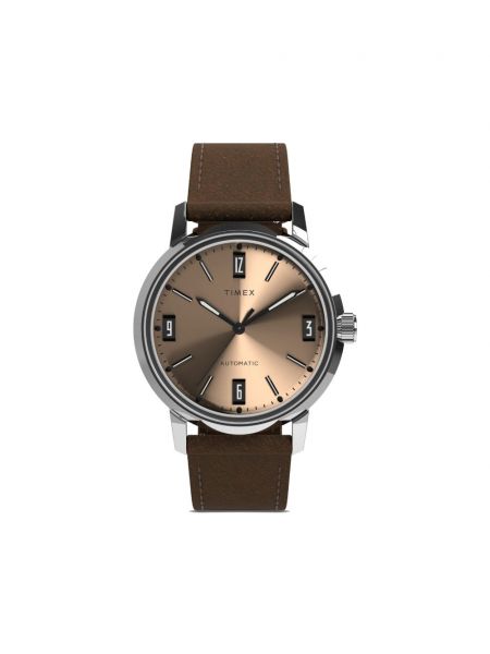 Automatisk ur Timex brun