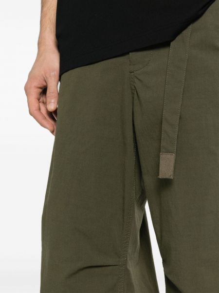 Pantaloni cargo di nylon di cotone Sacai marrone