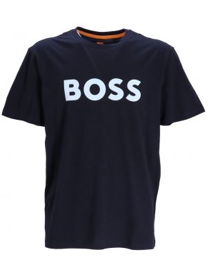 T-shirt Boss blå