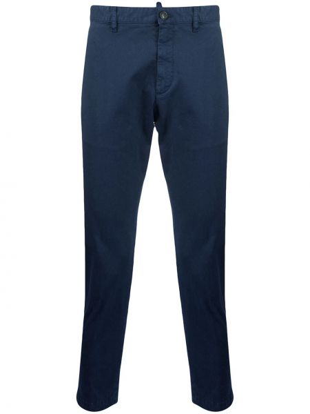 Укороченные брюки Dsquared2, синие