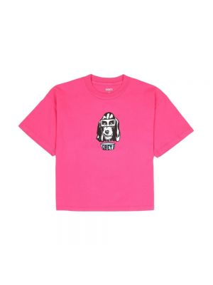 Koszulka Obey różowa