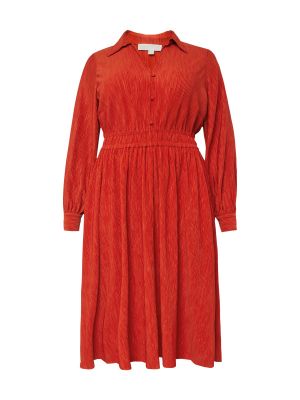 Košeľové šaty Michael Kors Plus červená