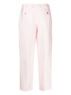 Rovné kalhoty Pt Torino růžové