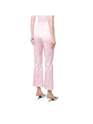 Pantalones de algodón Moschino rosa