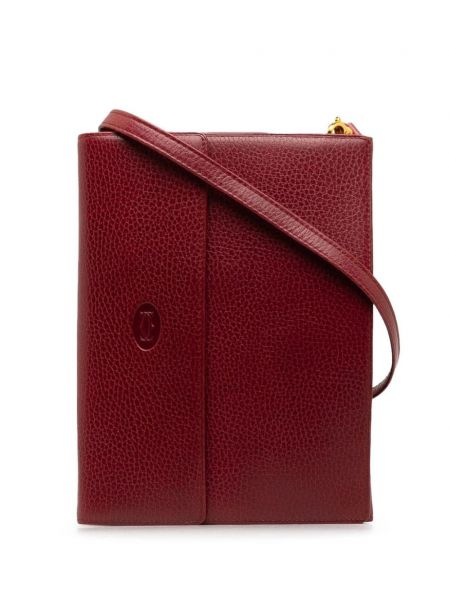 Чанта през рамо Cartier червено