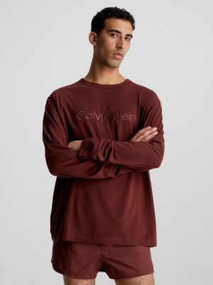 Camiseta manga larga Calvin Klein granate