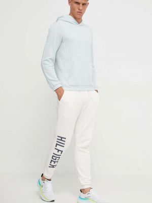 Bluza z kapturem Calvin Klein Performance szara