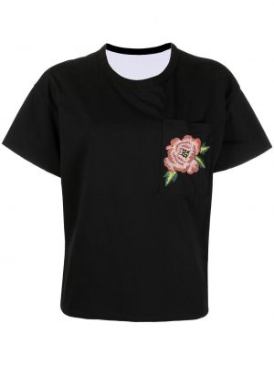 T-shirt mit print Kenzo schwarz