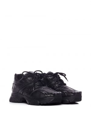 Sneakersy skórzane Balenciaga czarne