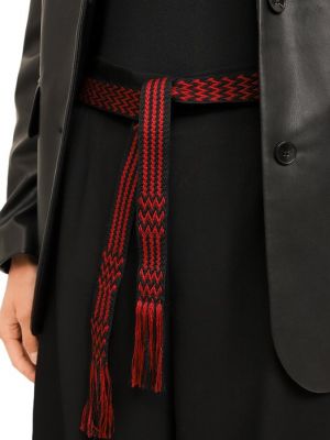 Плетеный ремень Isabel Marant черный