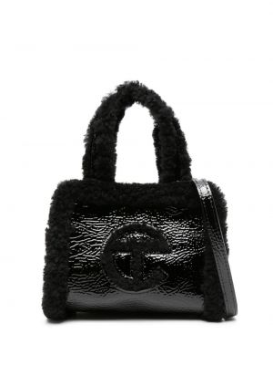 Τσάντα shopper Ugg μαύρο