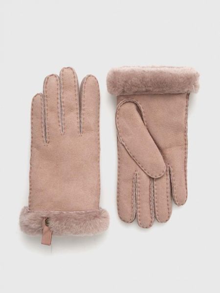 Ръкавици Ugg розово