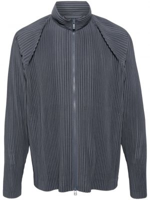 Plisovaná košile na zip Homme Plissé Issey Miyake šedá