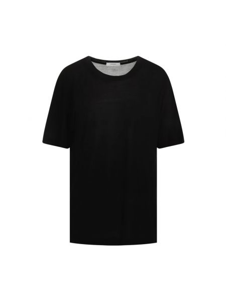 Czarna koszulka Lemaire
