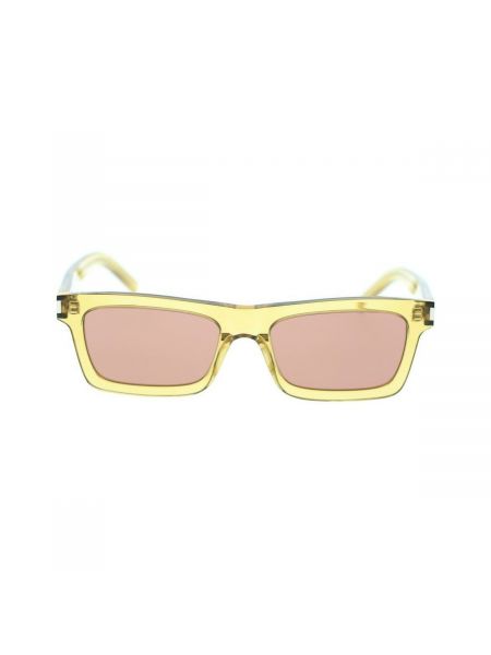 Okulary przeciwsłoneczne Yves Saint Laurent żółte