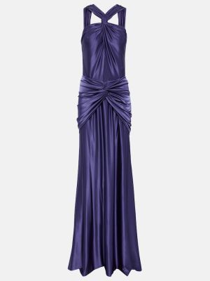 Maksi kleita džersija Costarellos violets