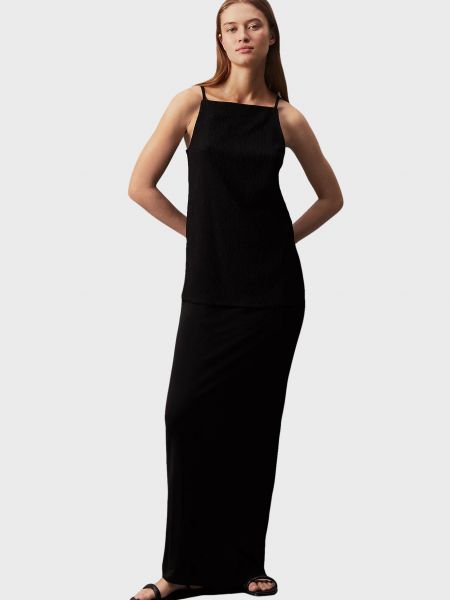 Сукня з джерсі Calvin Klein чорна