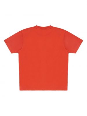 Bavlněné tričko Marcelo Burlon County Of Milan oranžové