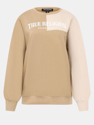 Свитшот True Religion бежевый