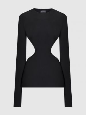 Чорна блуза Balenciaga