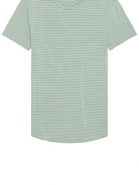 Camiseta a rayas Monfrere verde