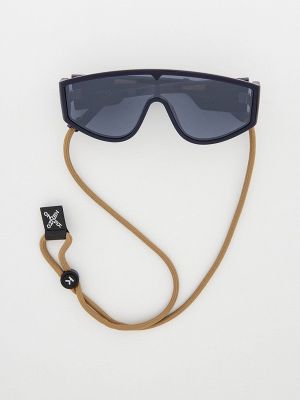 Солнцезащитные очки на шнуровке Kenzo, синие