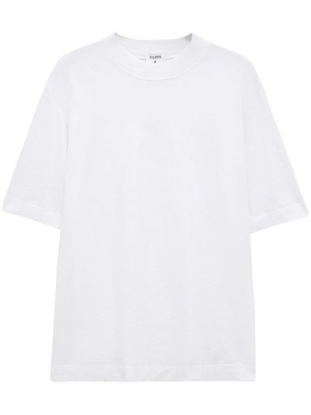 Rund hals t-shirt Filippa K hvid