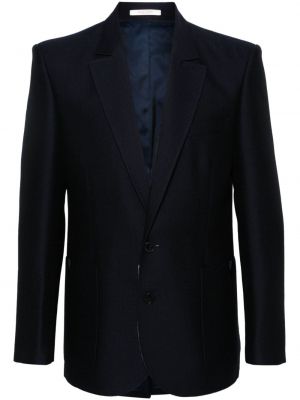 Manteau avec applique Valentino Garavani bleu