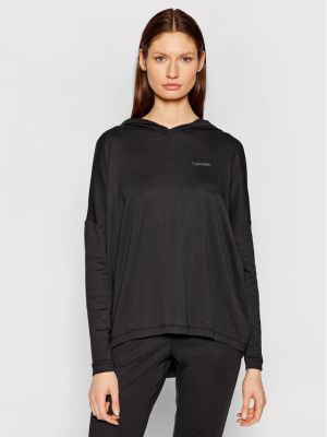 Džemperis oversize Calvin Klein Underwear juoda