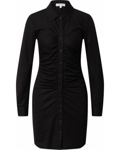 Košeľové šaty Edited čierna