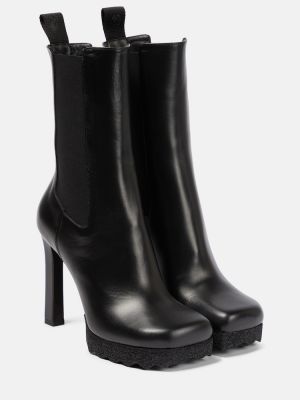 Ankle boots skórzane Off-white