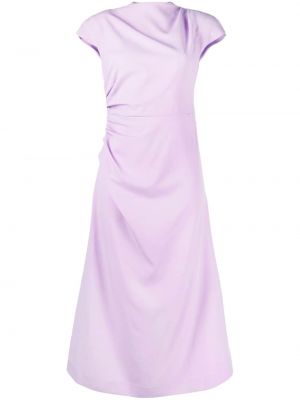 Midi šaty Rachel Gilbert fialové