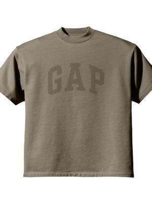 Koszulka bawełniane Yeezy Gap Engineered By Balenciaga - beżowy