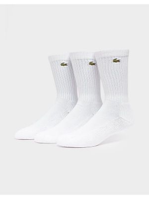 Športové ponožky Lacoste - biely