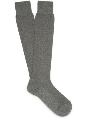 Чорапи Zegna сиво