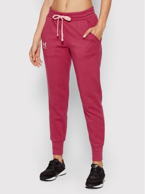 Pantaloni tuta Under Armour rosa