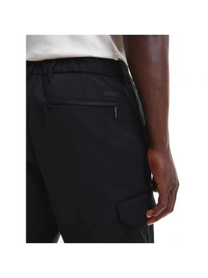 Pantalones slim fit Calvin Klein negro