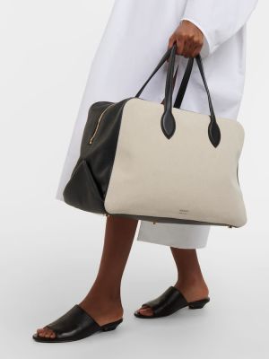 Δερμάτινη τσάντα shopper Khaite