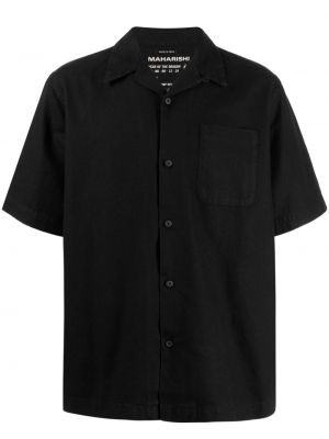 Krekls ar kabatām Maharishi melns